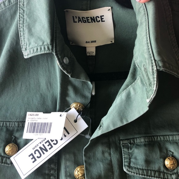 COPY - L’AGENCE Samantha safari jacket - Picture 6 of 7